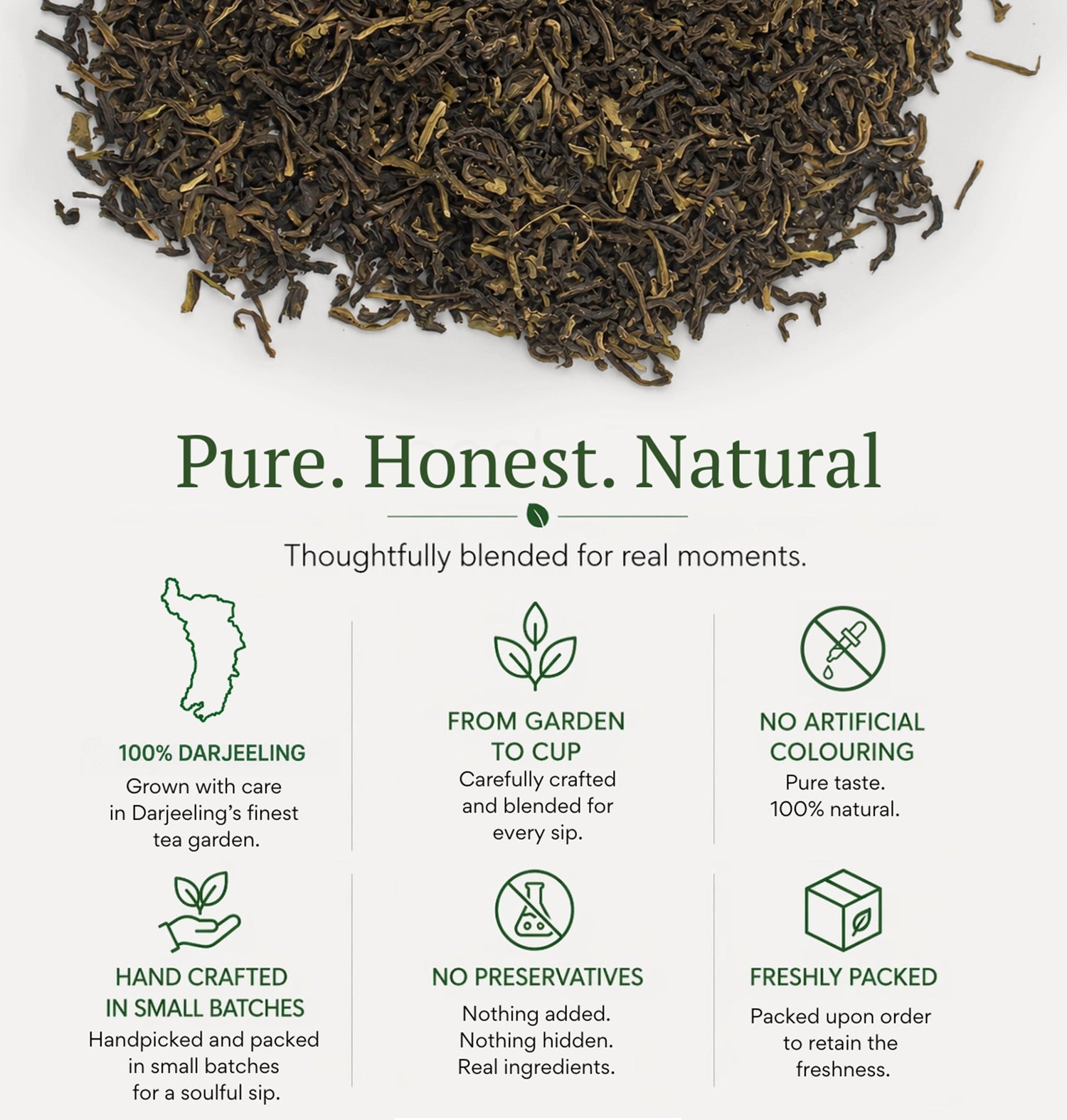 Darjeeling Green (Organic Green Tea)
