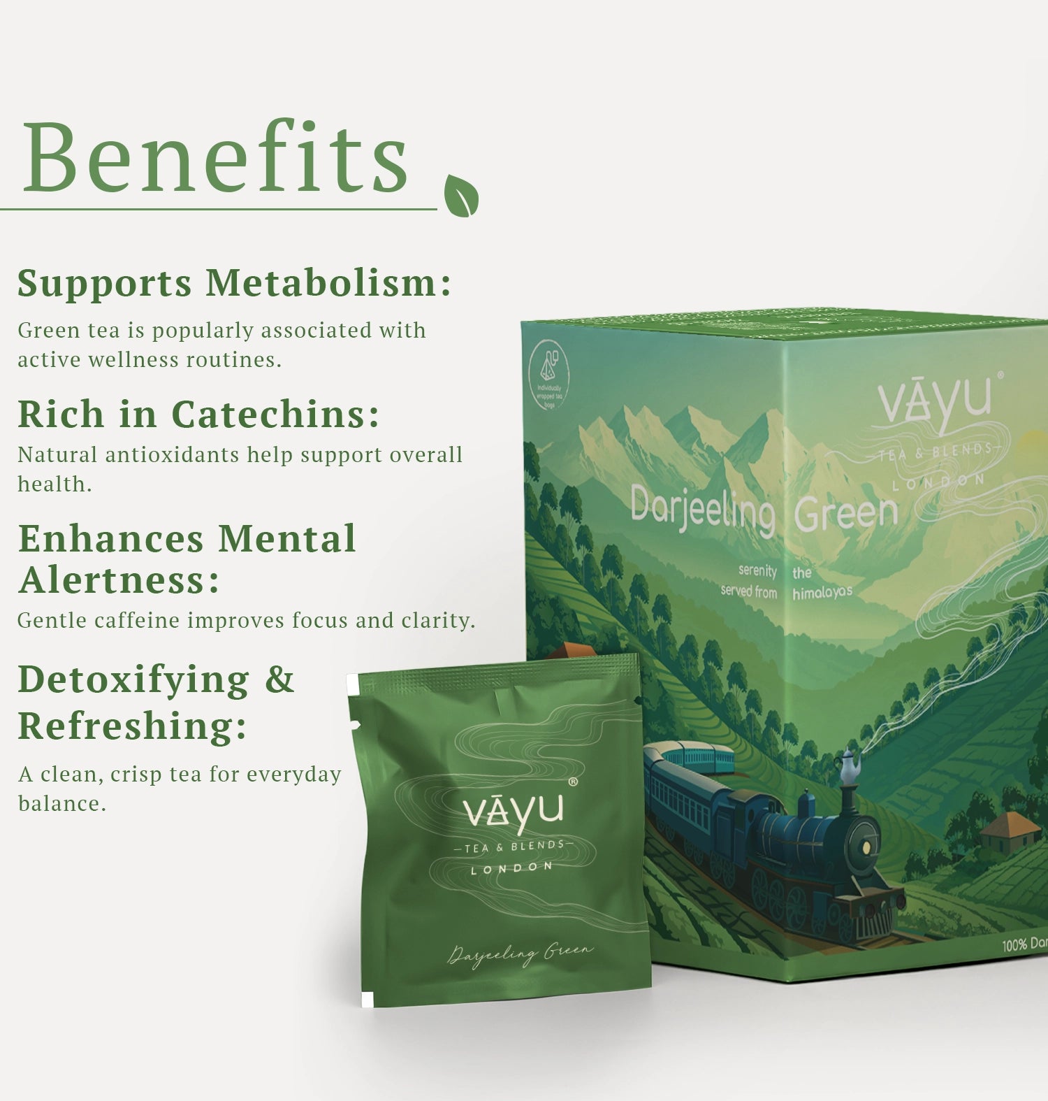 Darjeeling Green (Organic Green Tea)