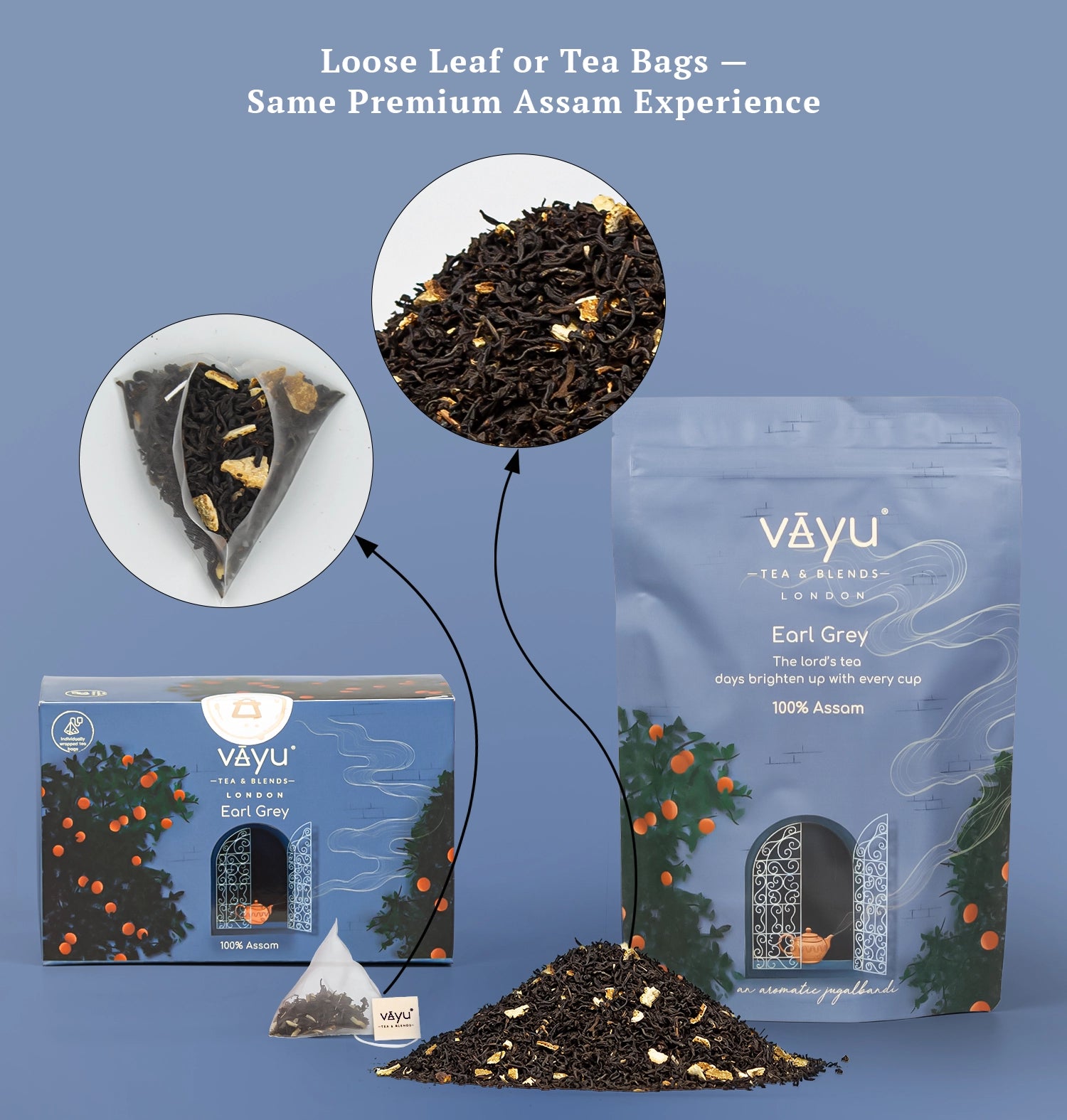 Earl Grey (Orange peel) Loose Tea