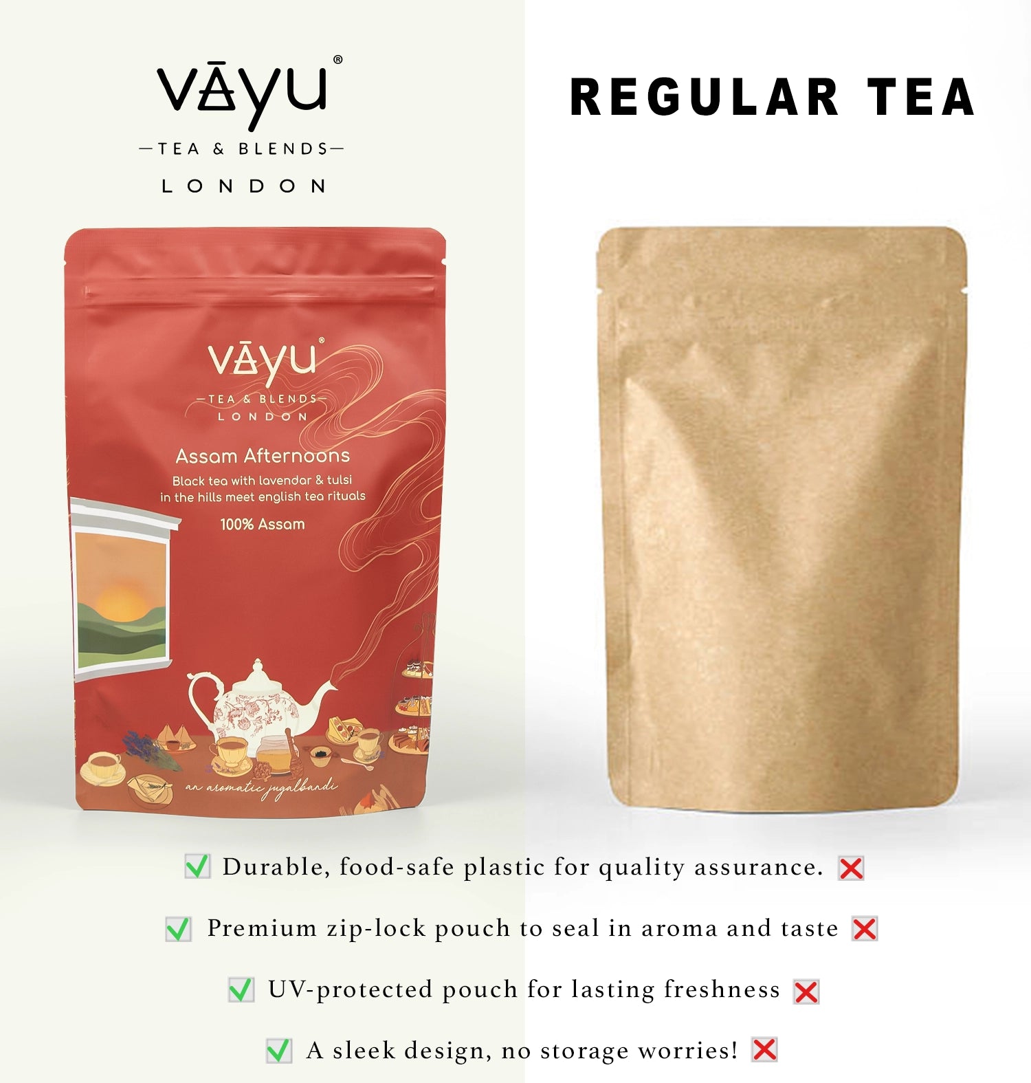 Assam Afternoons (Krishna Tulsi, Rama Tulsi & Lavender)