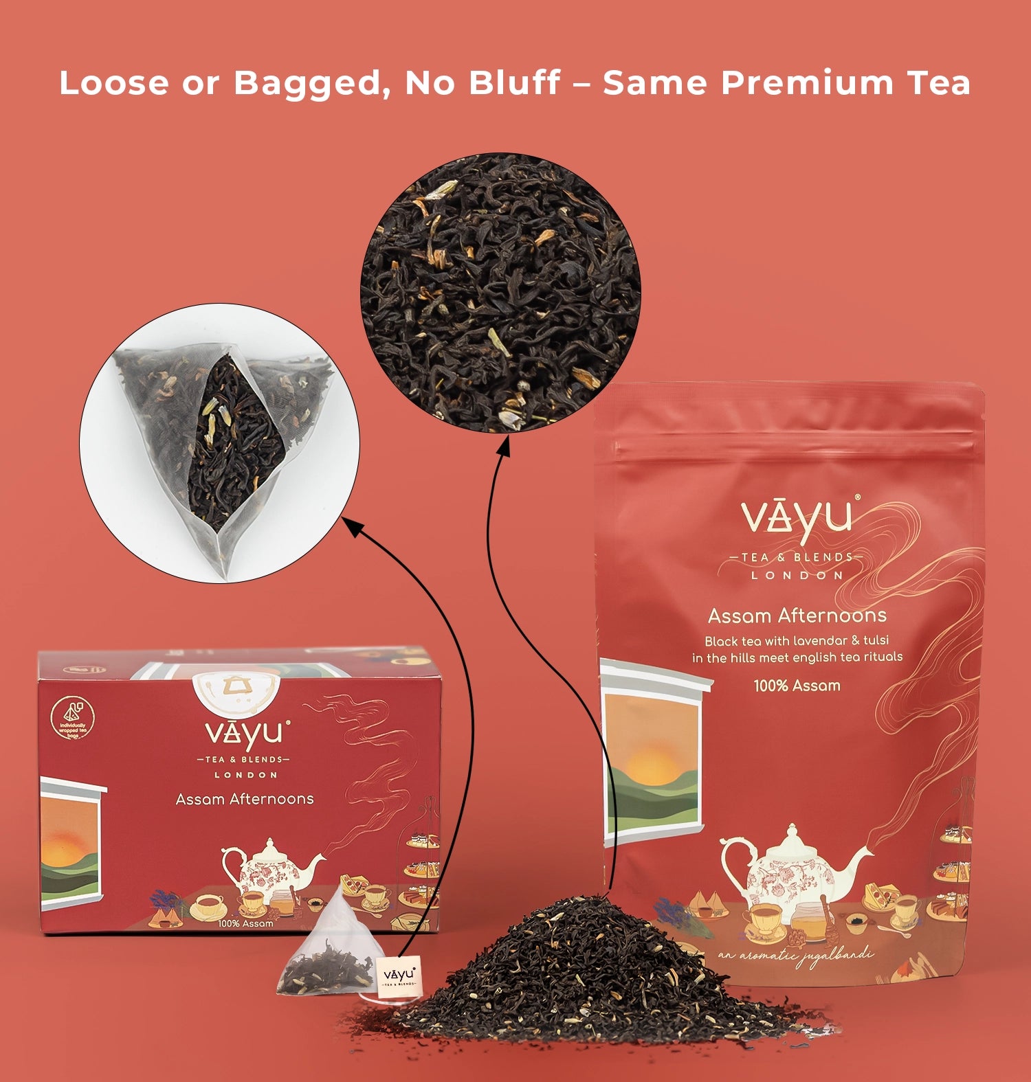 Assam Afternoons (Krishna Tulsi, Rama Tulsi & Lavender)