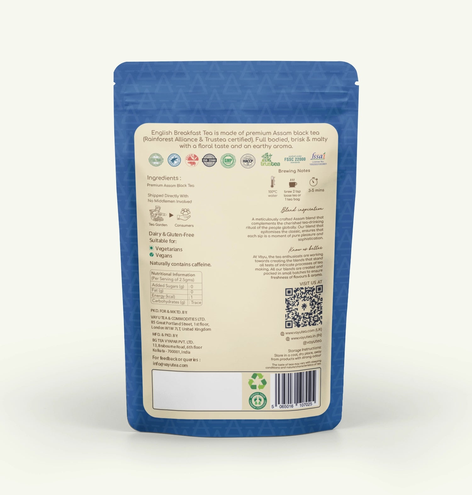 English Breakfast Tea (golden tippy)