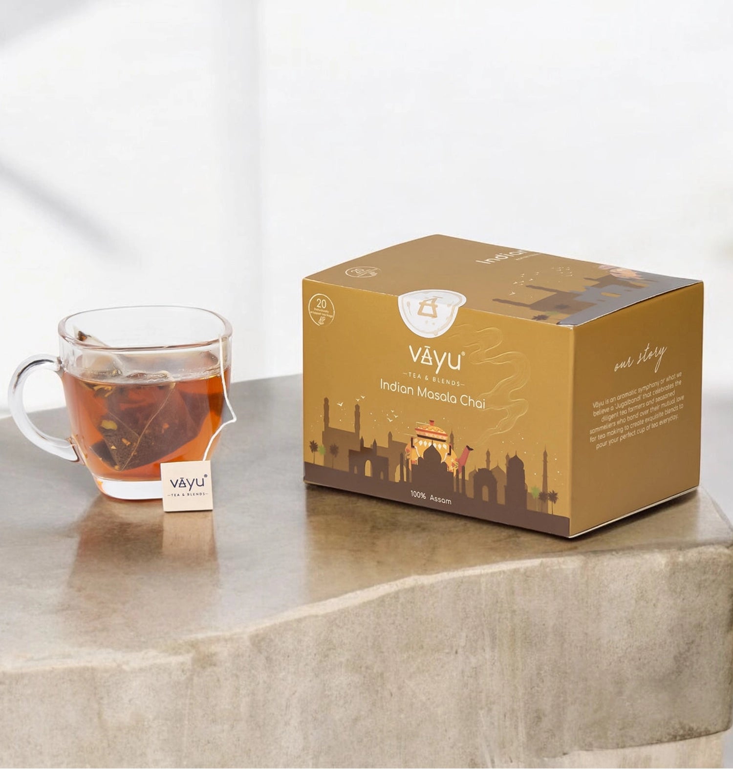 Indian Masala Chai (Cardamom, Cinnamon & Ginger)