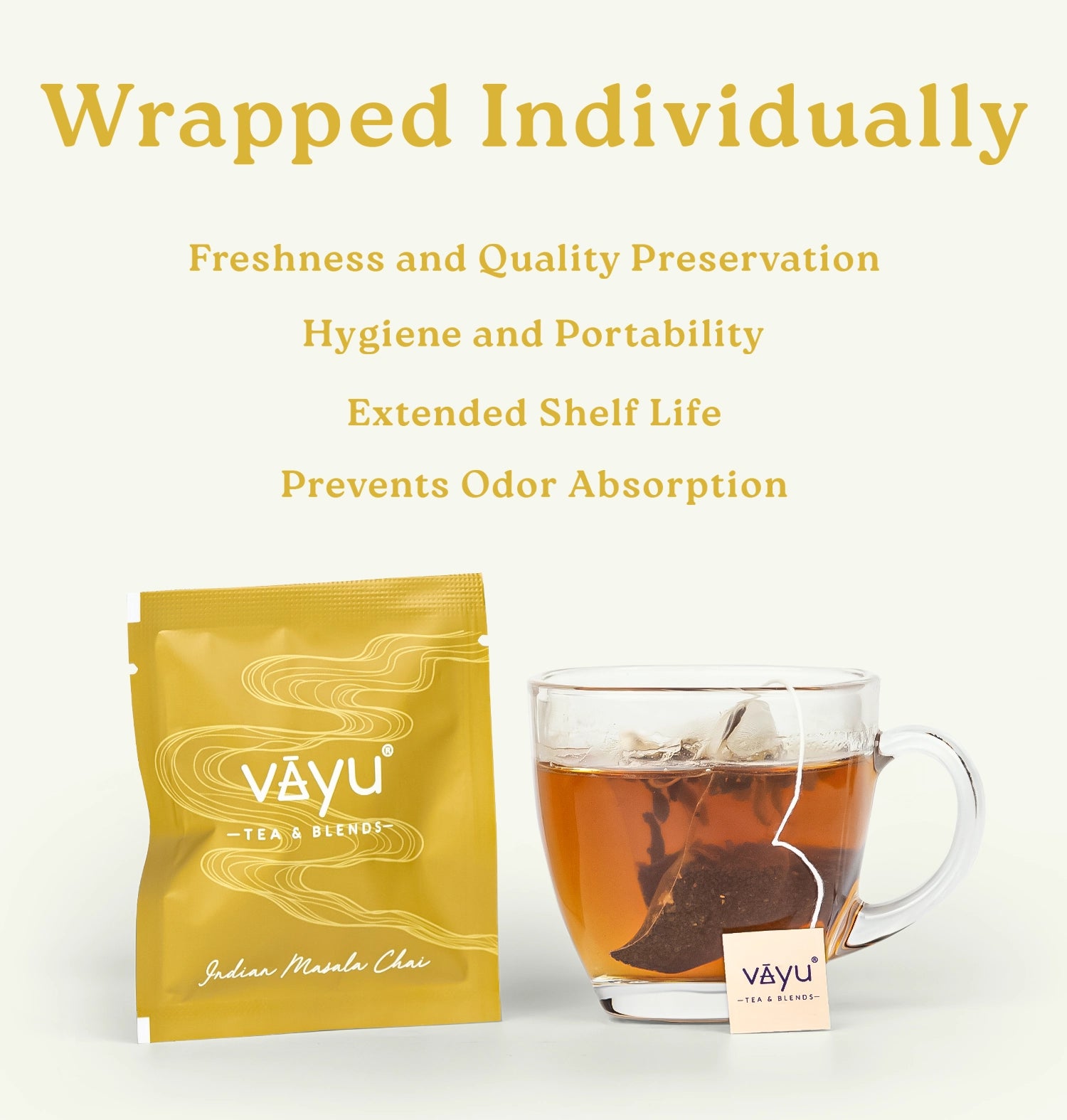 Indian Masala Chai (Cardamom, Cinnamon & Ginger)