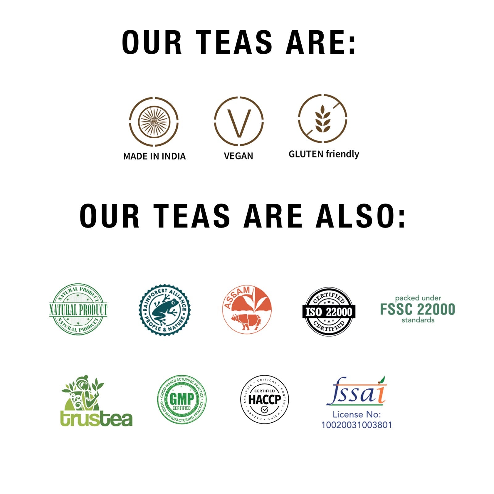 Vayu's UK Popular (Combo Pack, Loose Tea)