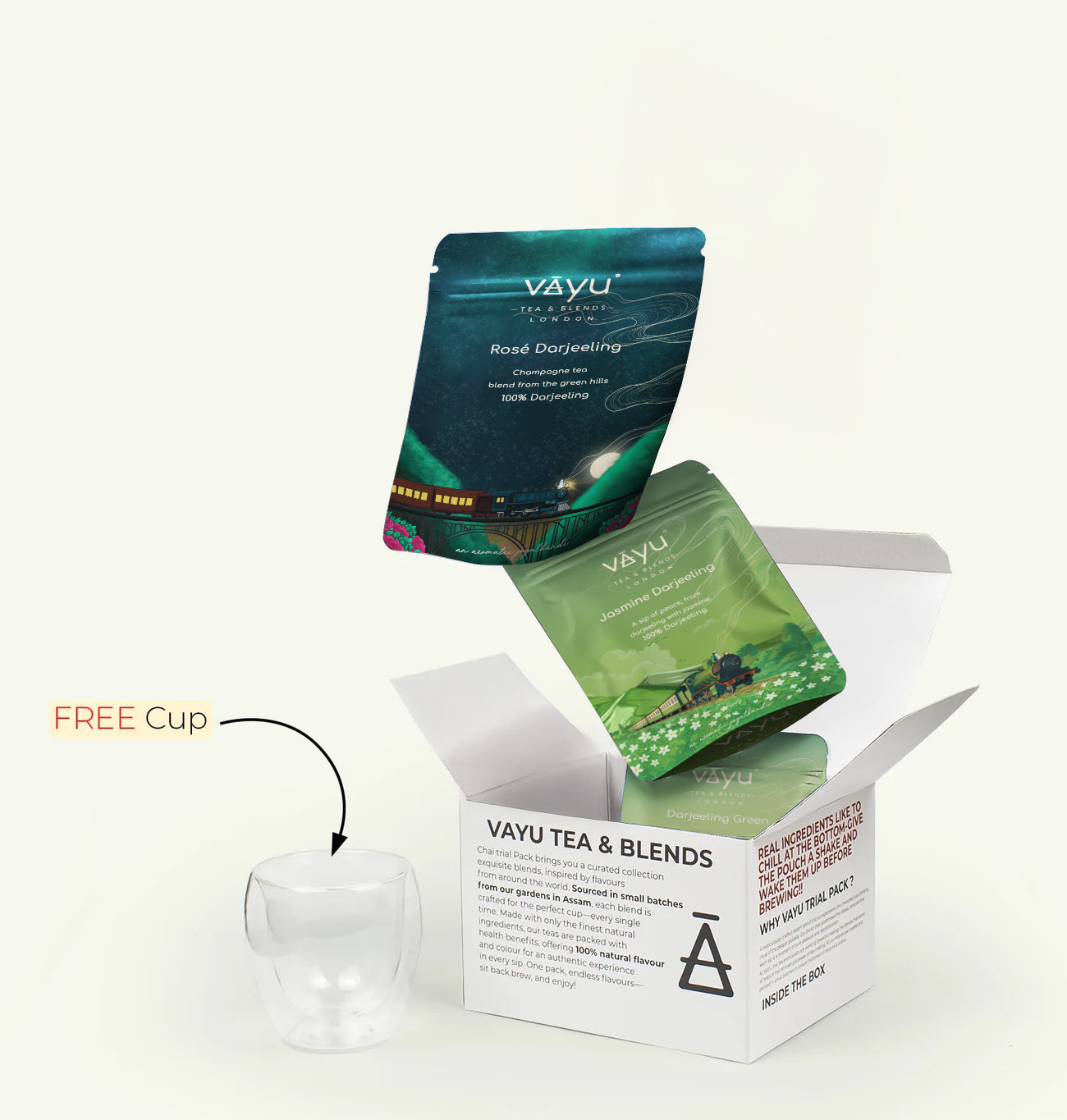 Vayu’s Darjeeling Tea Trial Pack (Loose Tea)
