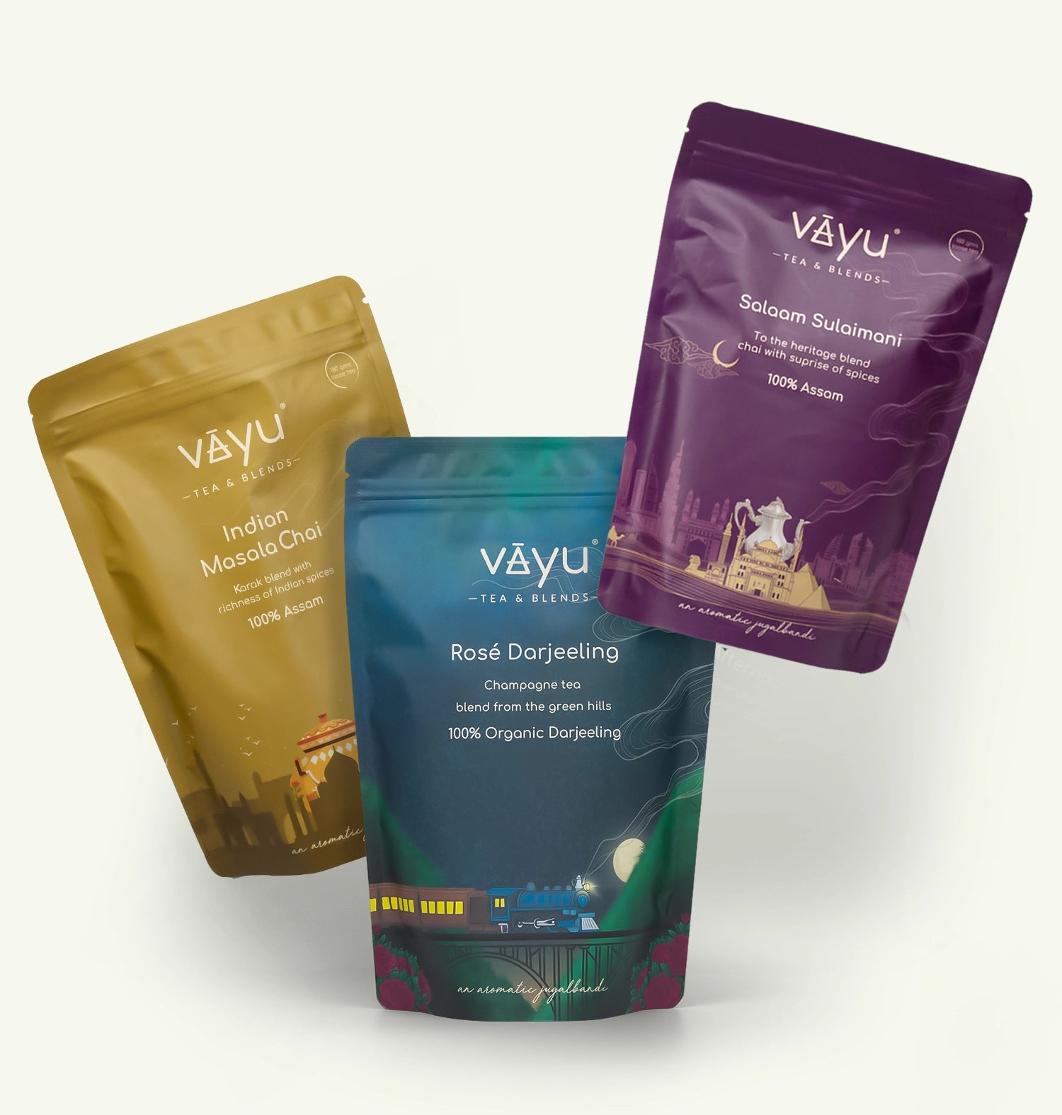 Vayu's Asia Tour (Combo Pack, Loose Tea)