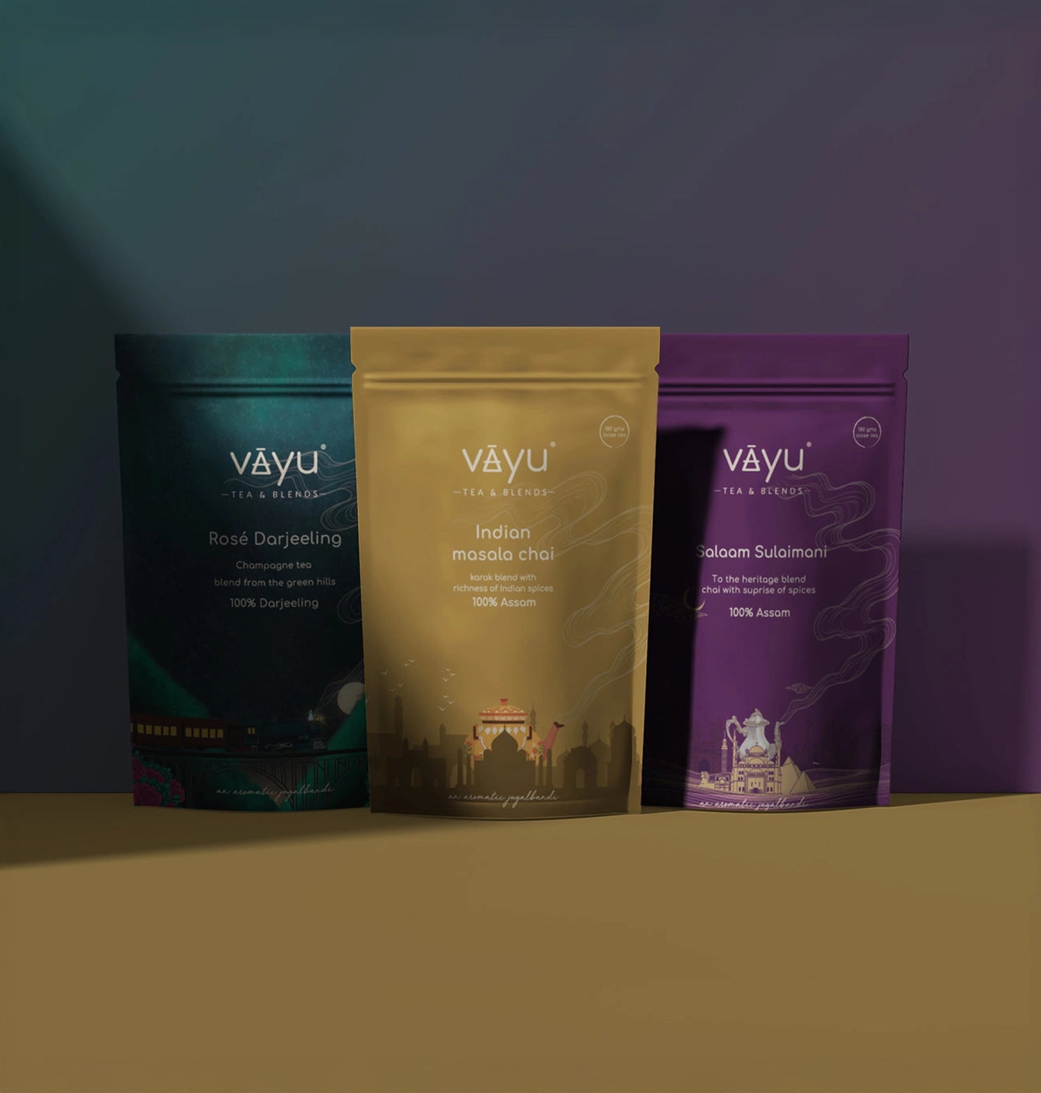 Vayu's Asia Tour (Combo Pack, Loose Tea)