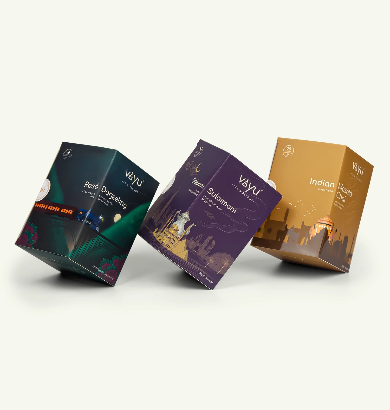 Vayu's Asia Tour (Combo Pack, Tea Bags)