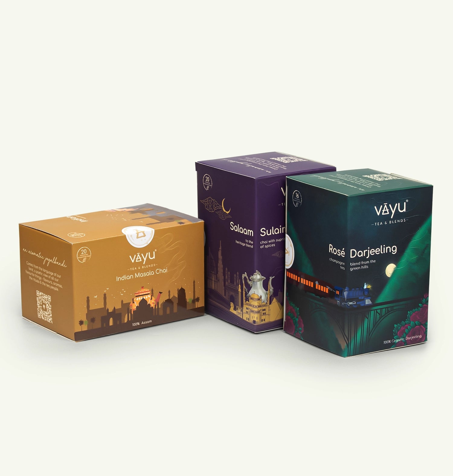 Vayu's Asia Tour (Combo Pack, Tea Bags)