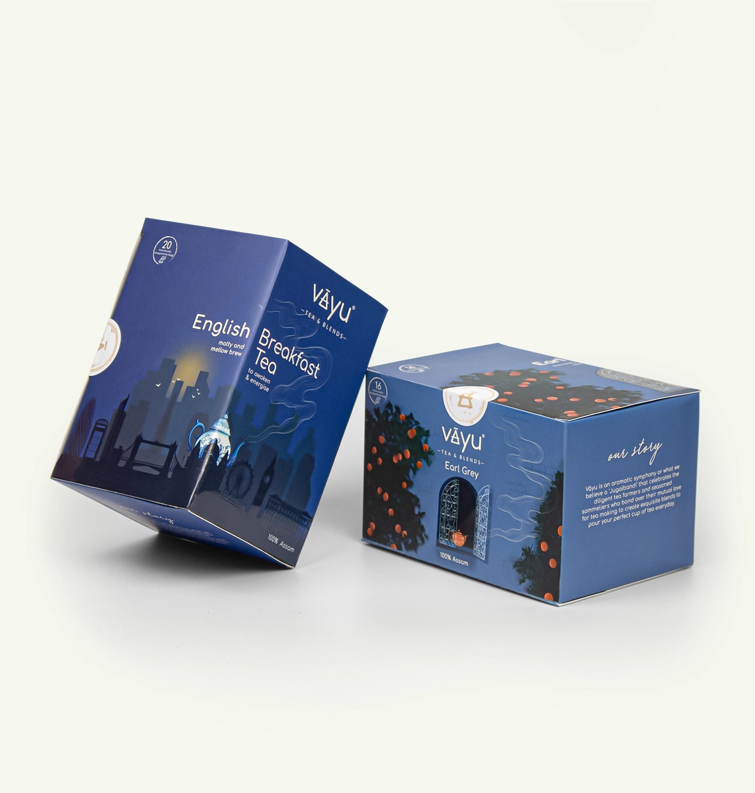 Vayu's UK Popular (Combo Pack, Tea Bags)