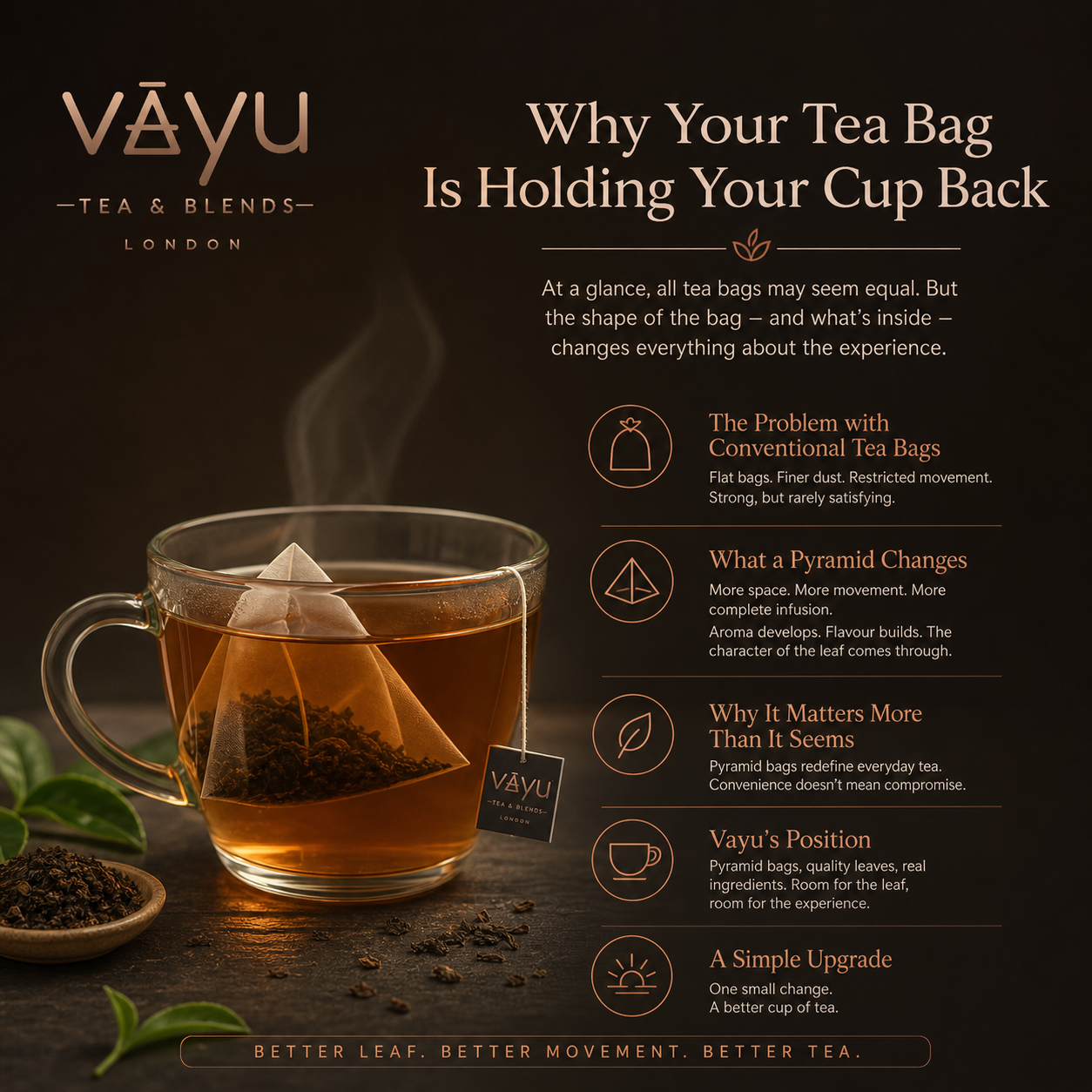 Why Your Tea Bag Is Holding Your Cup Back