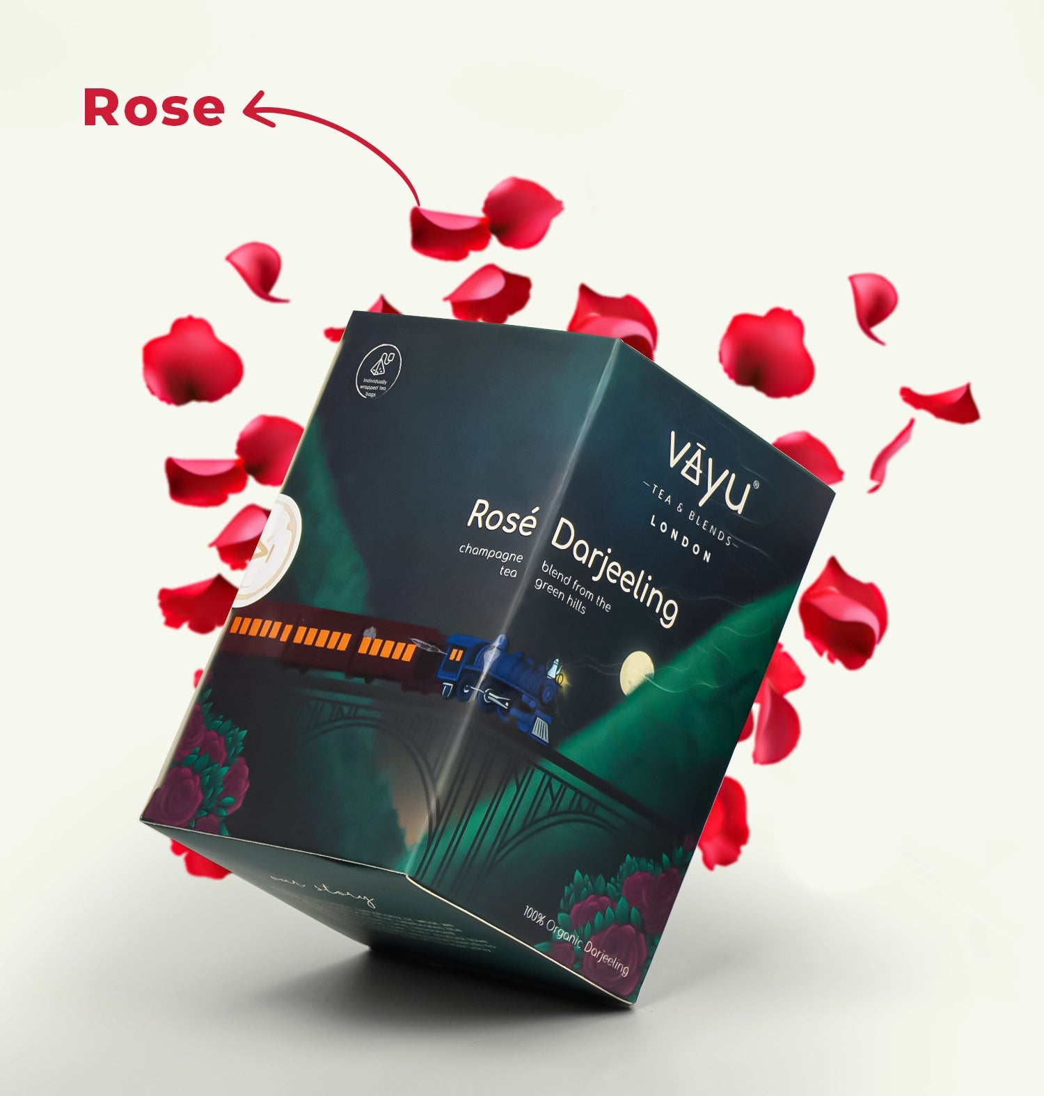 Rosé Darjeeling (Organic Green Tea with Rose)
