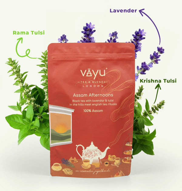 Assam Afternoons (Krishna Tulsi, Rama Tulsi & Lavender) Loose Tea