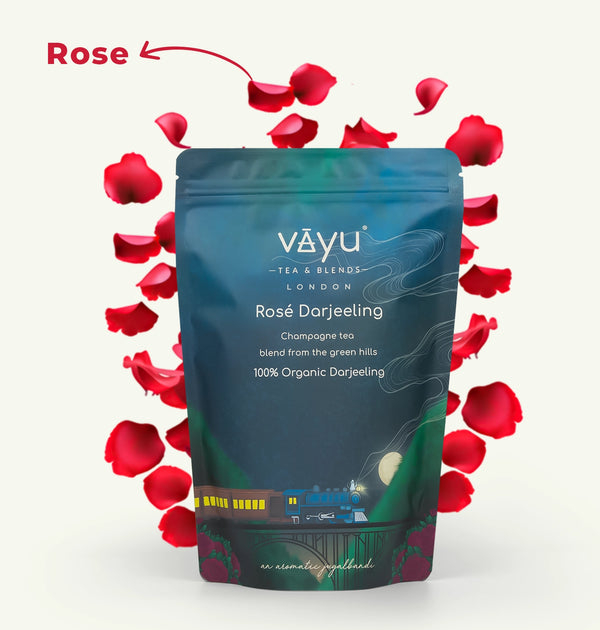 Rosé Darjeeling (Organic Green Tea with Rose) Loose Tea