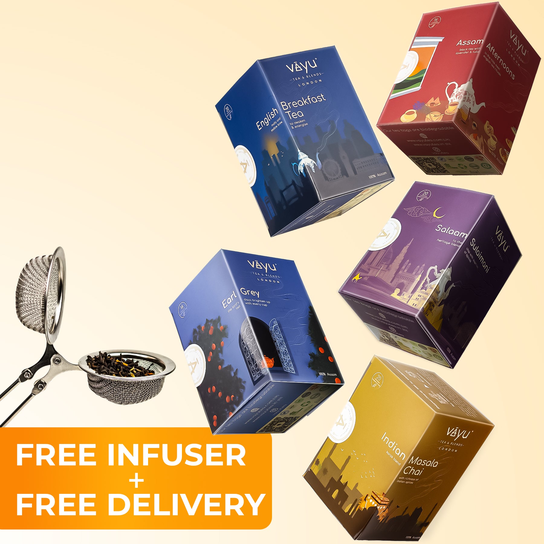 Build Your Own Tea Bag Bundle – Any 3 for ₹999