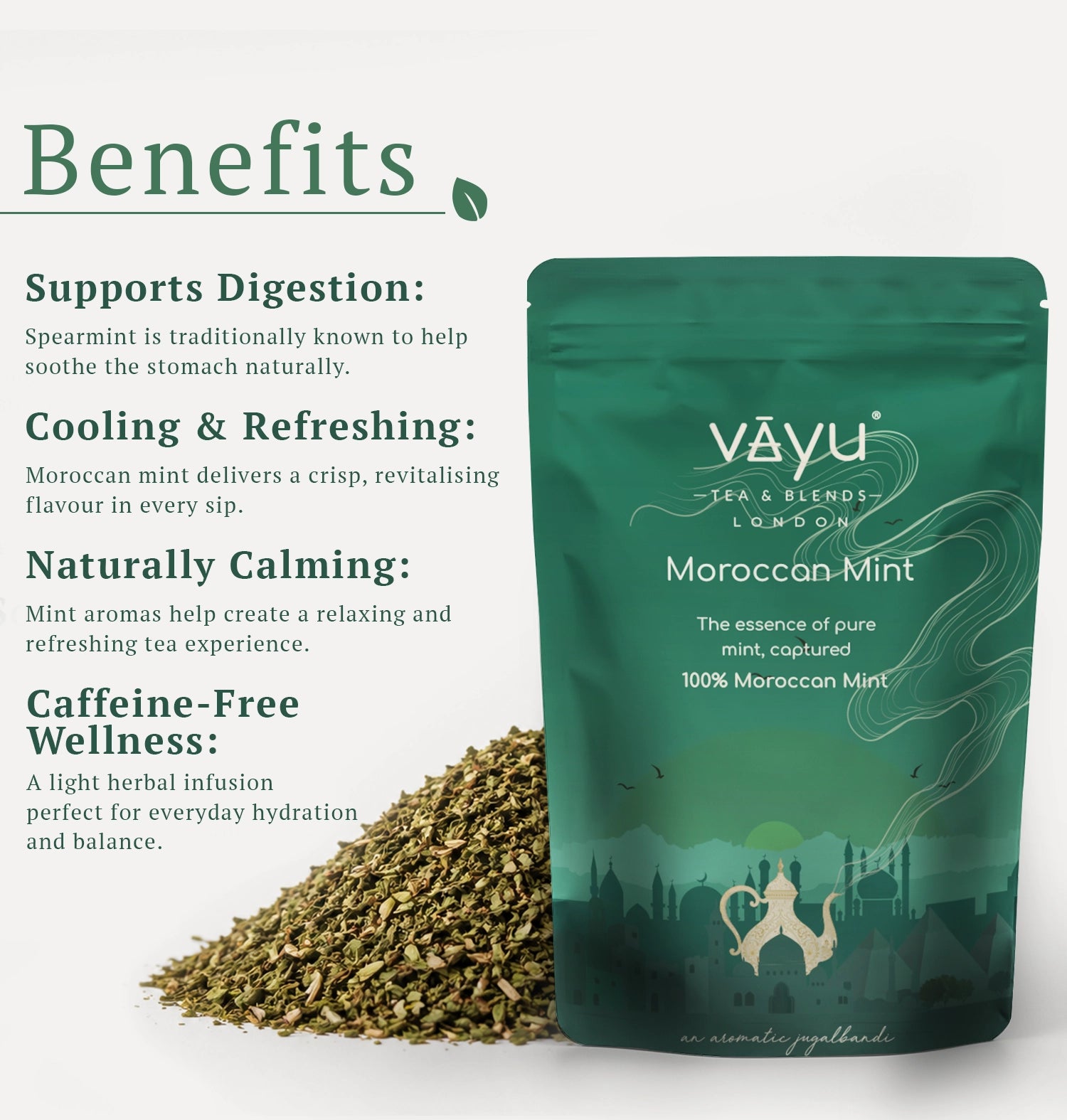 Moroccan Mint (Pure Mint) Loose Tea