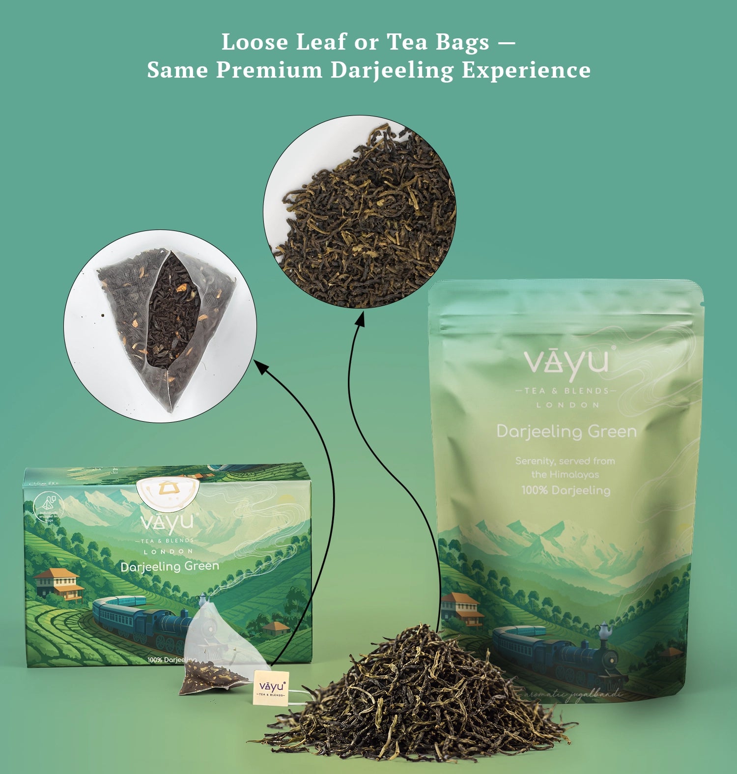 Darjeeling Green (Organic Green Tea)