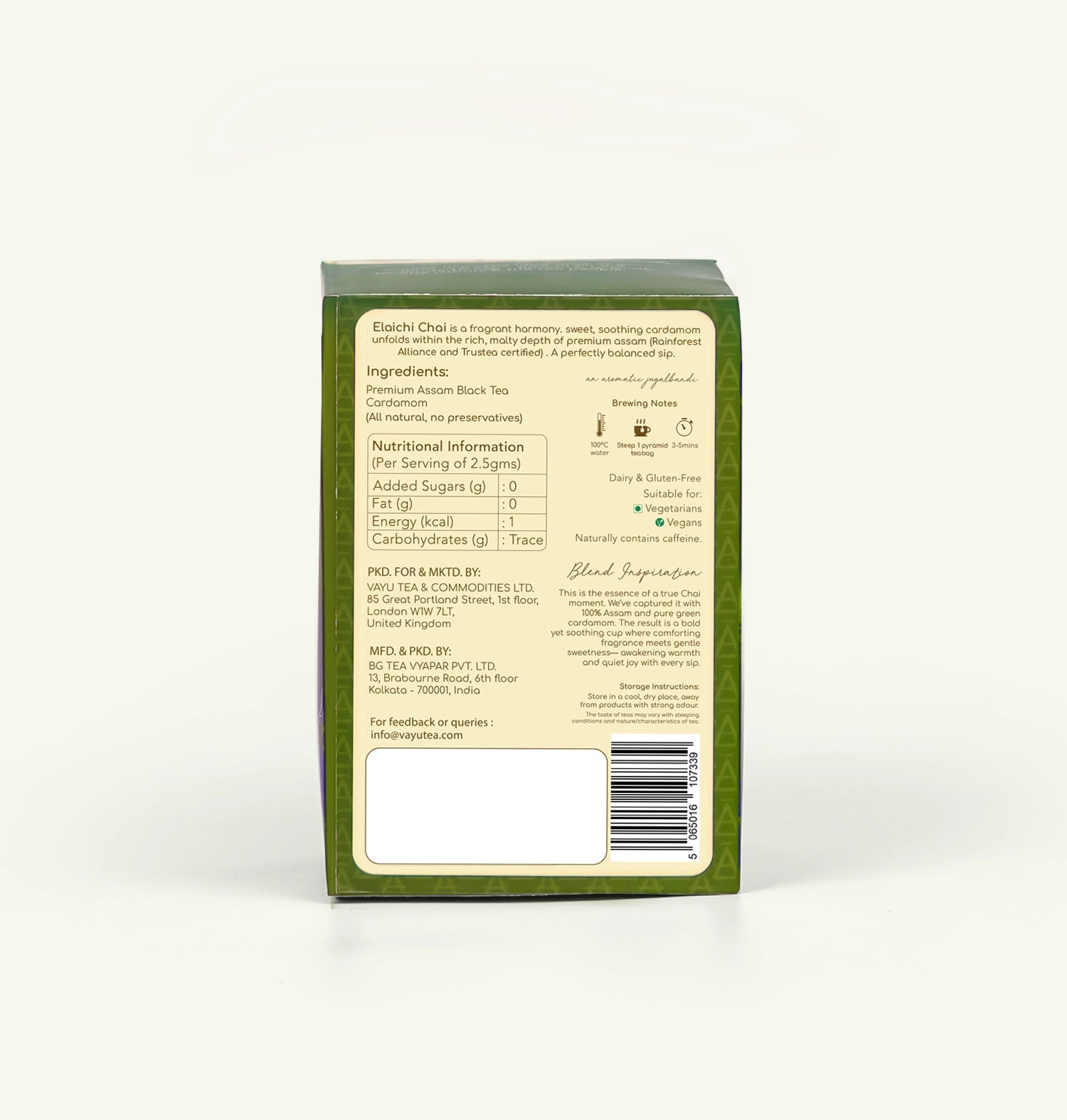 Elaichi Chai (Cardamom Tea)