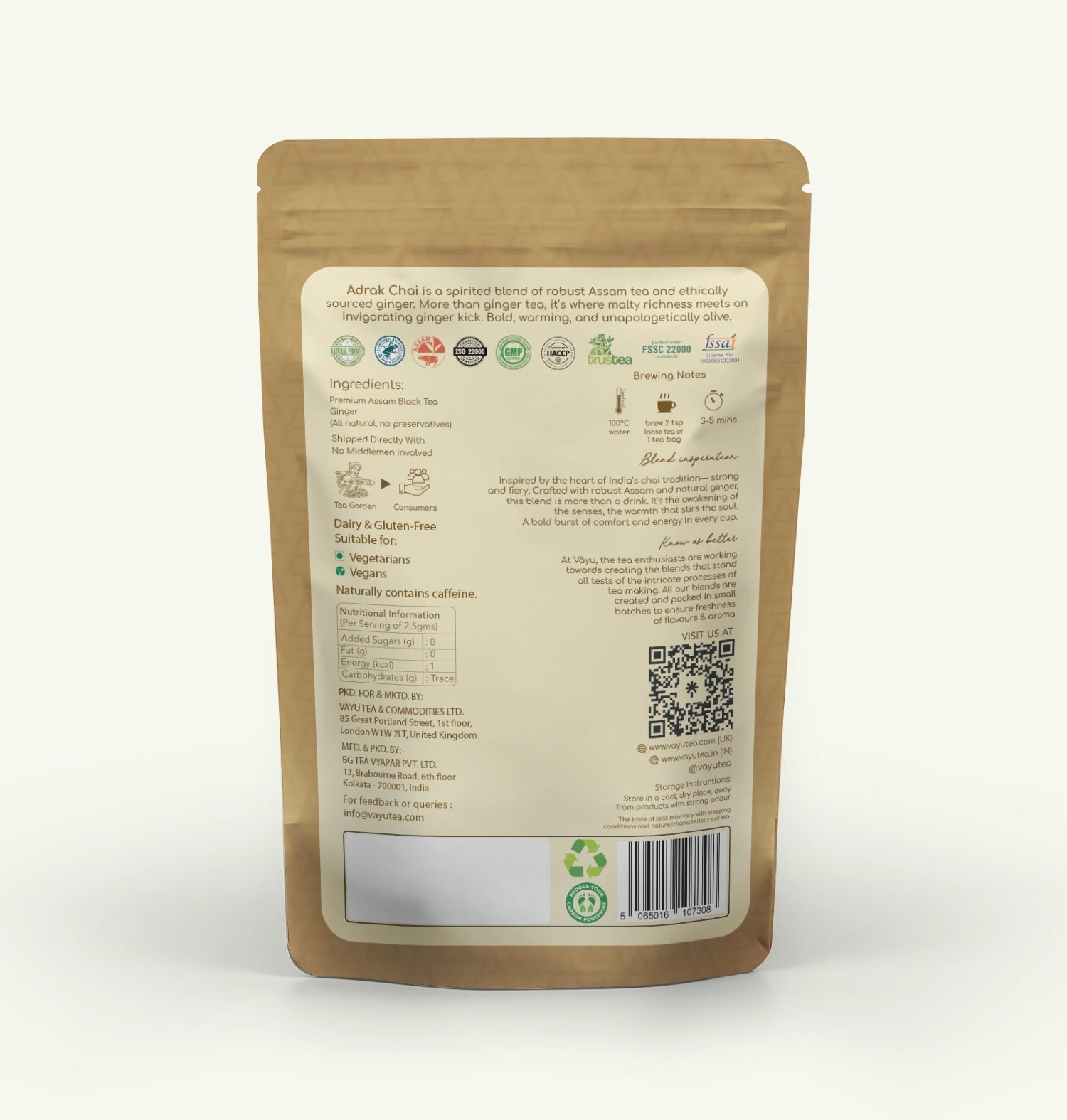 Adrak Chai (Ginger Tea)