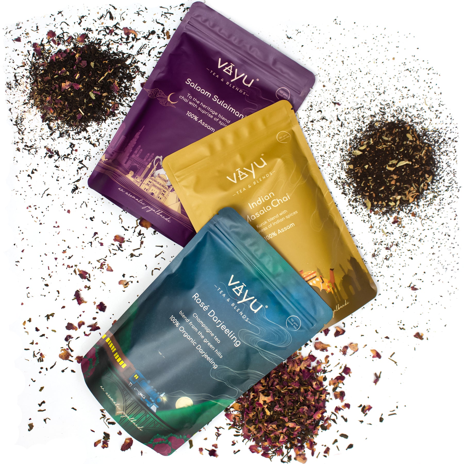 Vayu's Asia Tour (Combo Pack, Loose Tea)