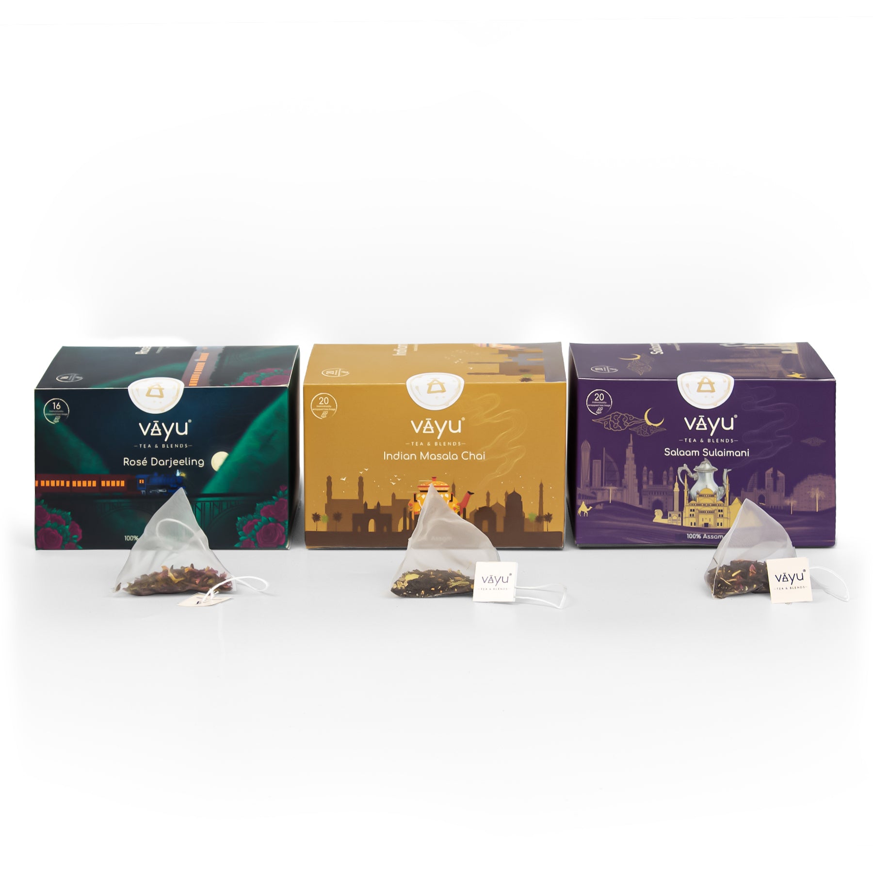 Vayu's Asia Tour (Combo Pack, Tea Bags)