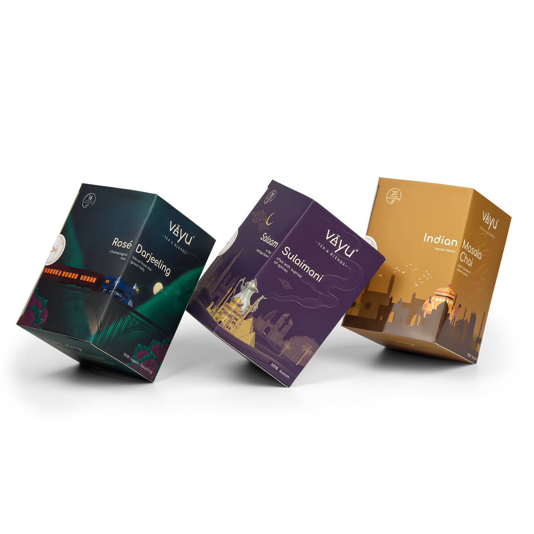 Vayu's Asia Tour (Combo Pack, Tea Bags)