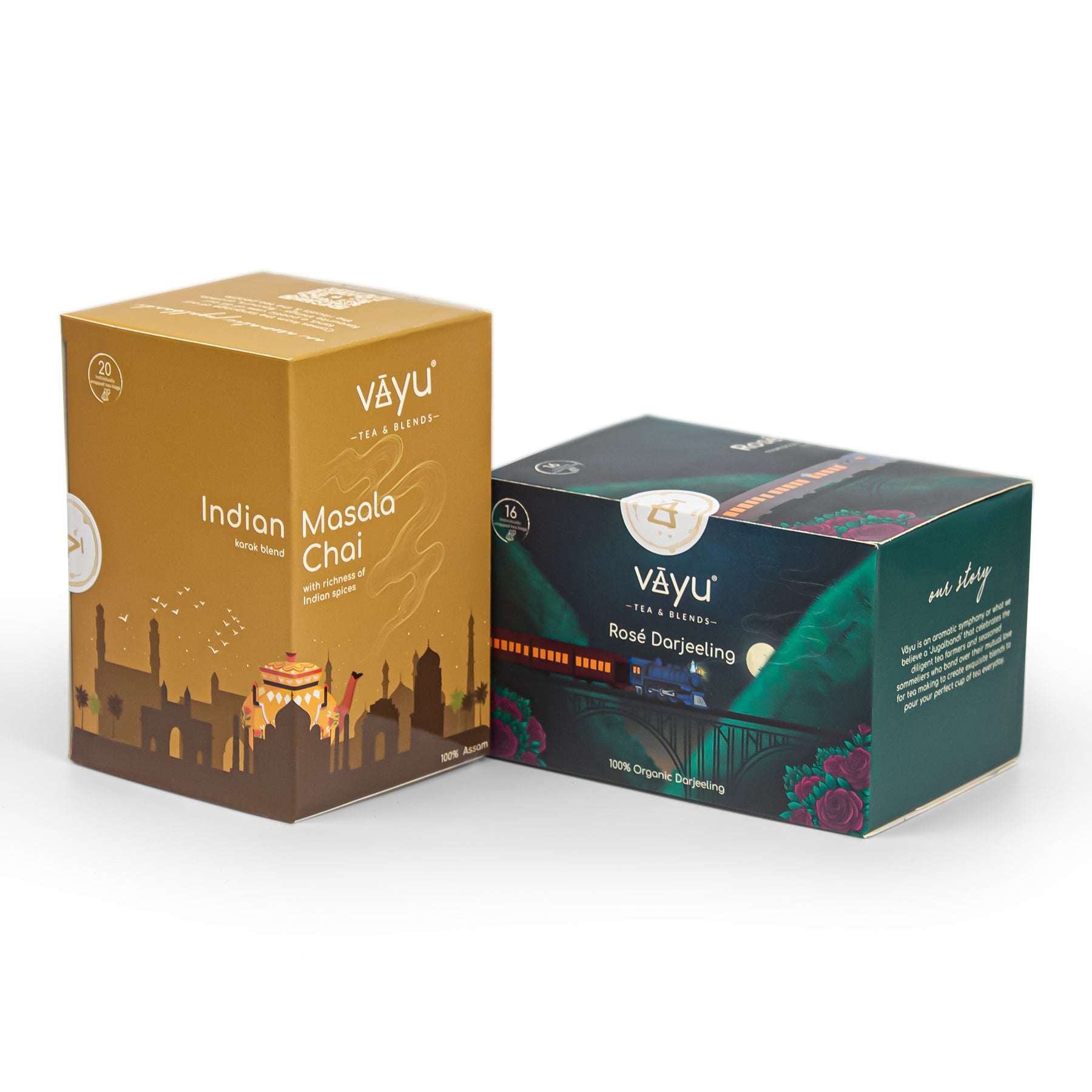 Vayu's India Tour (Combo Pack, Tea Bags)