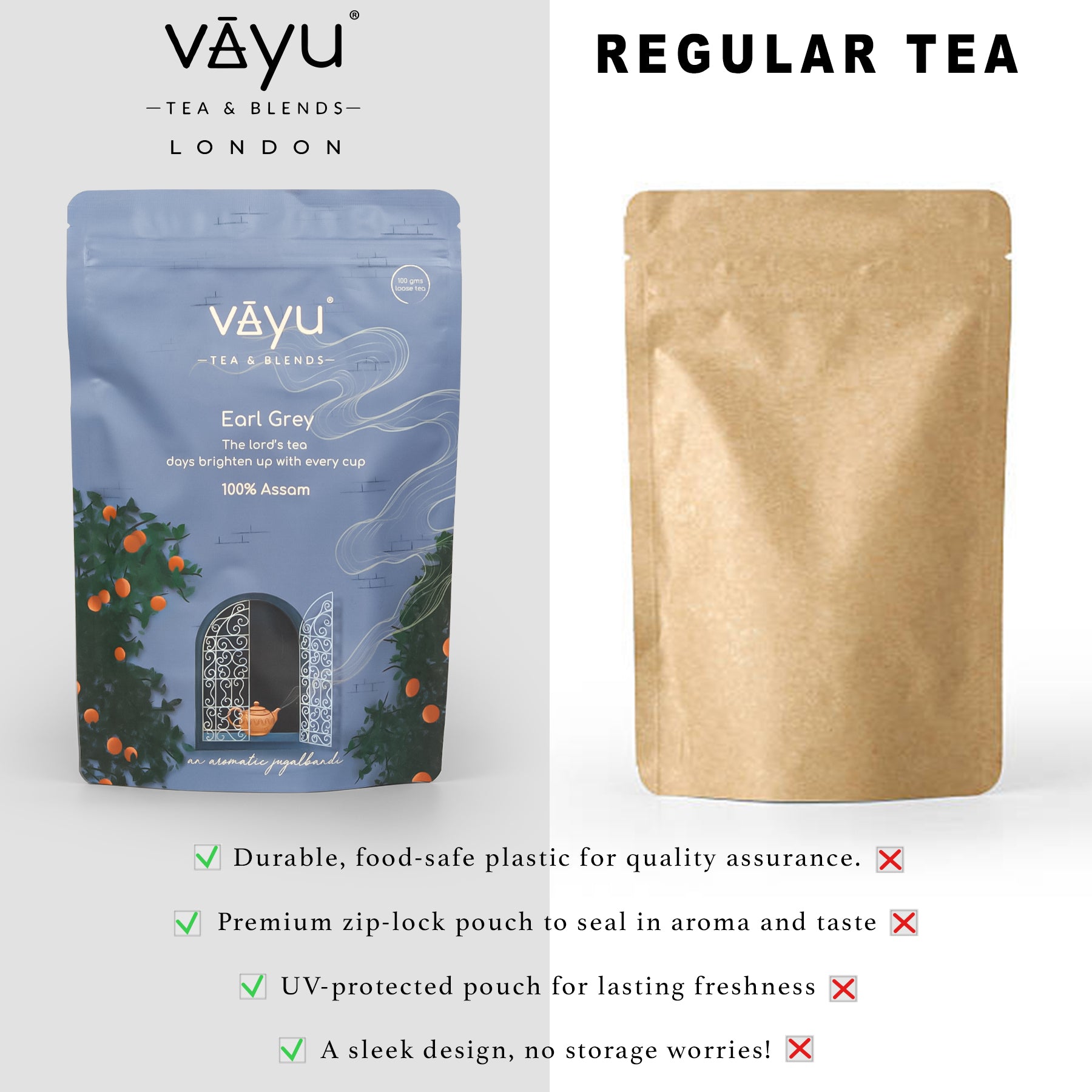 Earl Grey (Loose Tea 100gms)