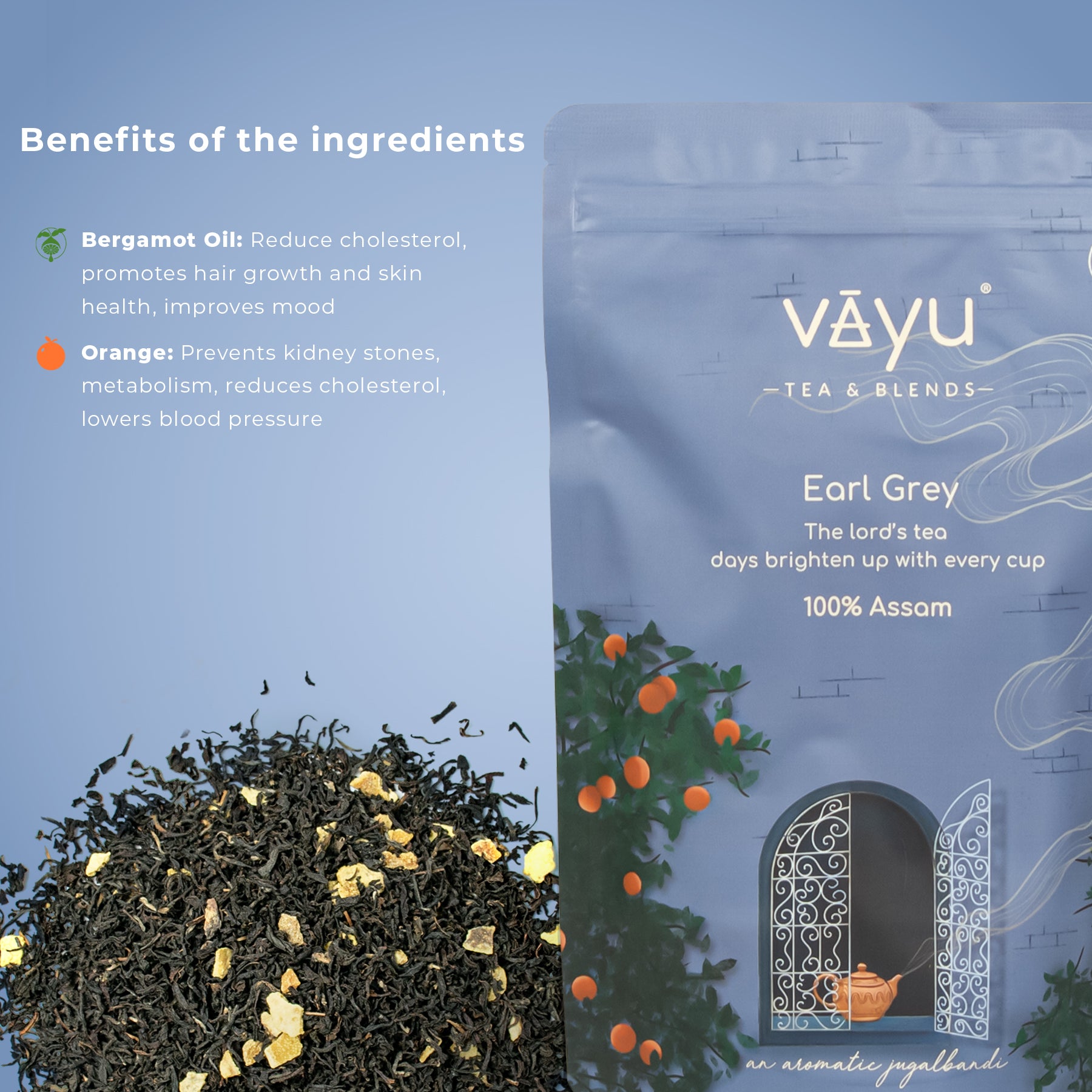Earl Grey (Loose Tea 100gms)