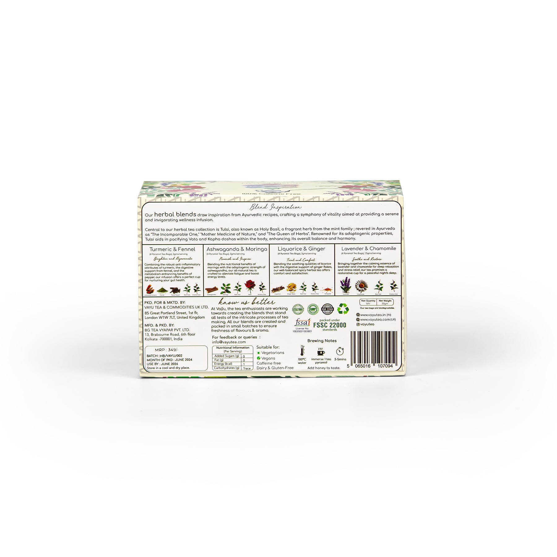 Herbal Tea (16 Tea Bags)
