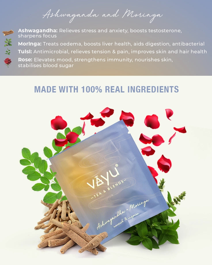 Ashwaganda and Moringa