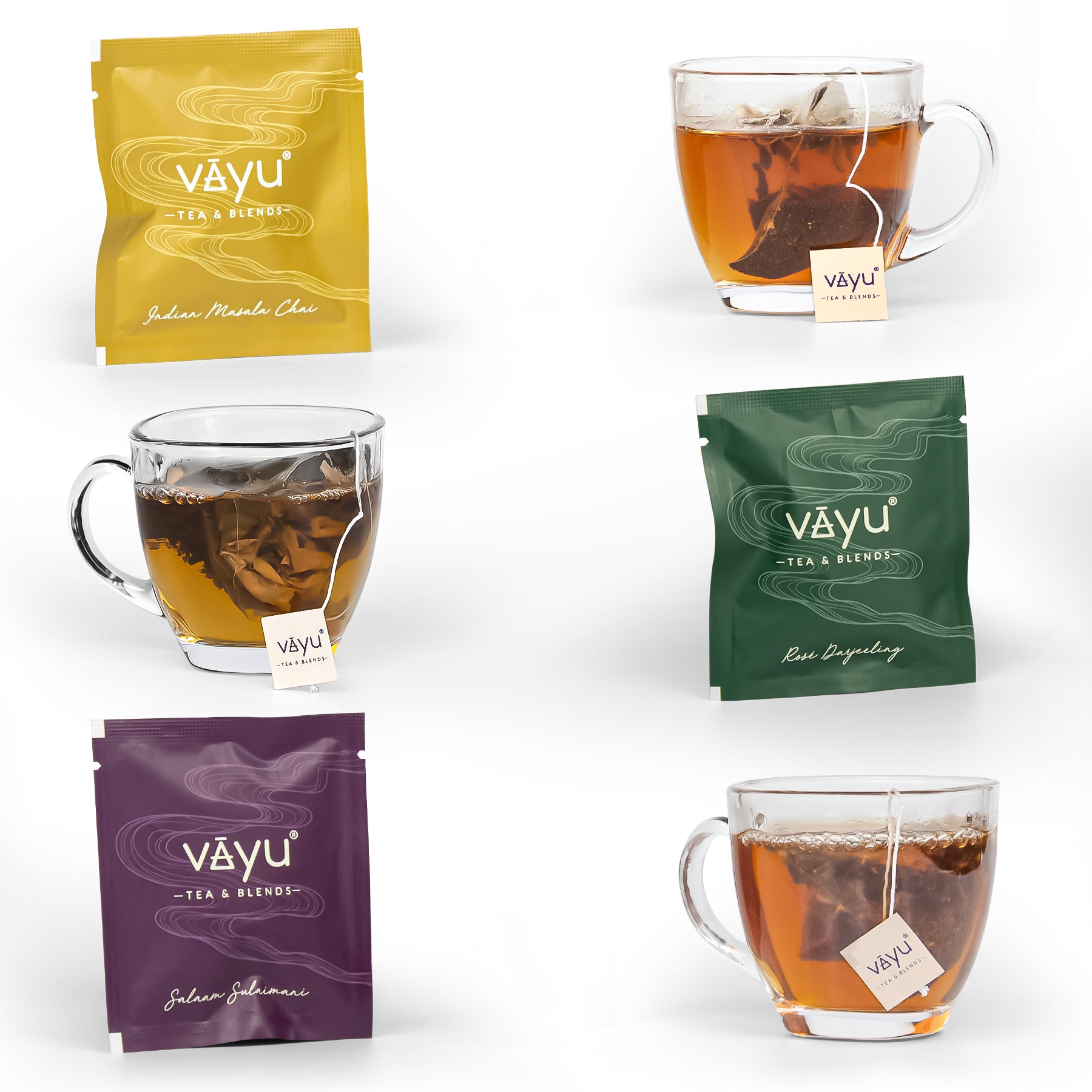 Vayu's Asia Tour (Combo Pack, Tea Bags)