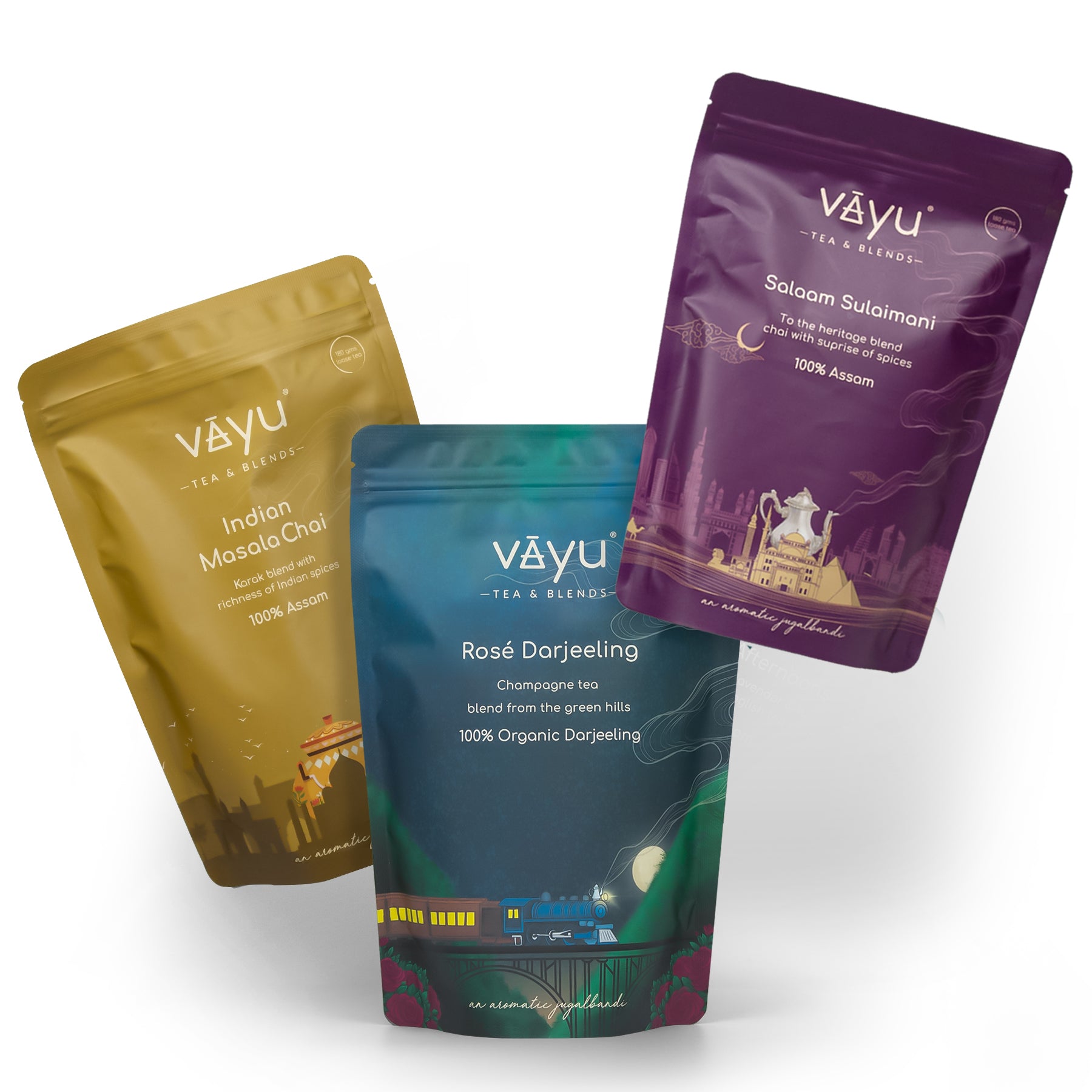Vayu's Asia Tour (Combo Pack, Loose Tea)