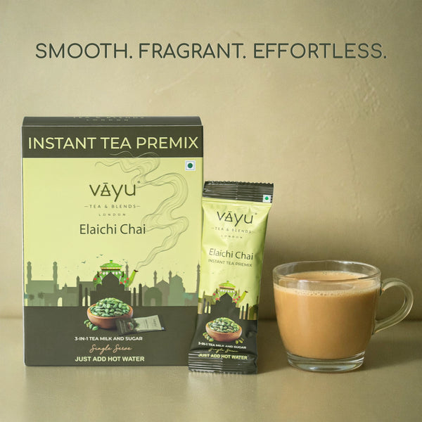Elaichi Chai Tea Premix (10 Sachets Per Box)
