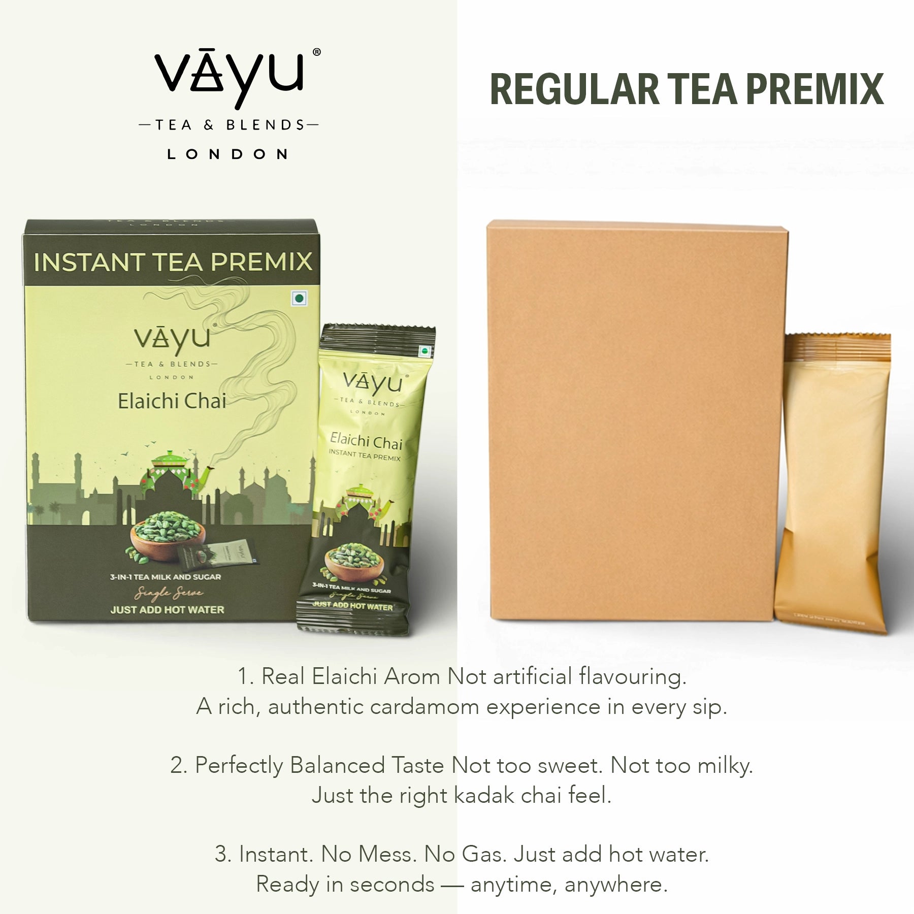 Elaichi Chai (Tea Premix)