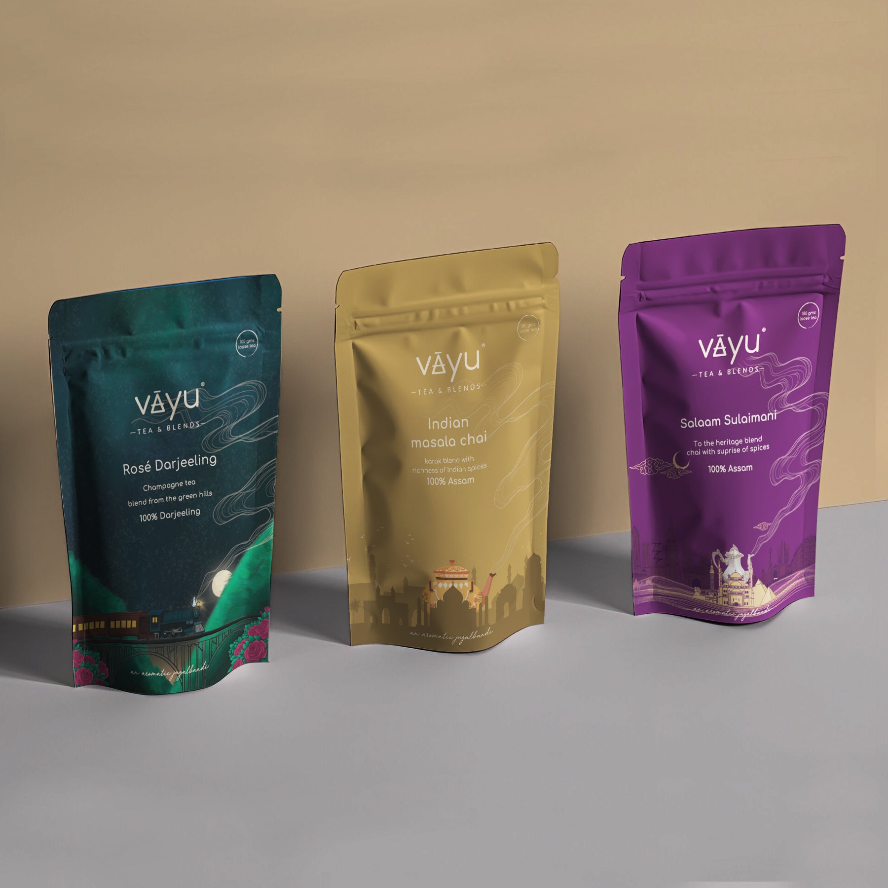 Vayu's Asia Tour (Combo Pack, Loose Tea)