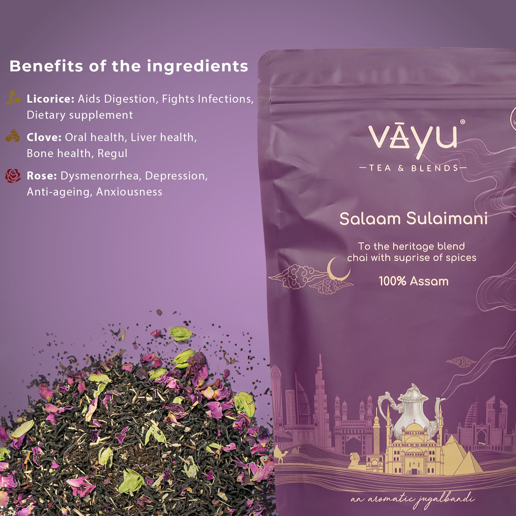 Salaam Sulaimani (Loose Tea 180gms)