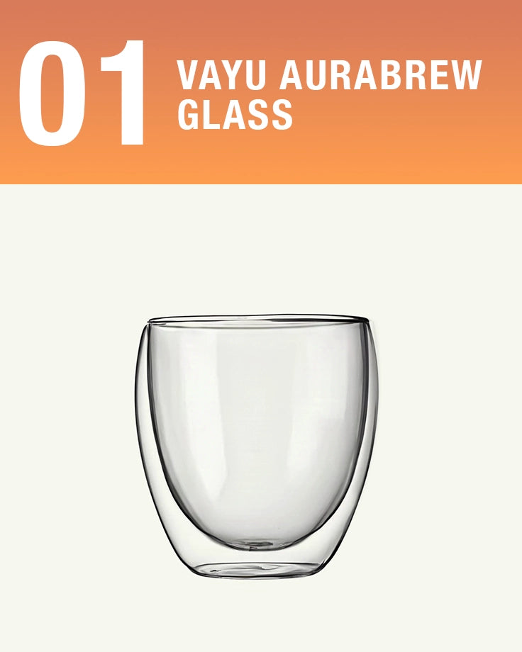 Vayu AuraBrew Glass