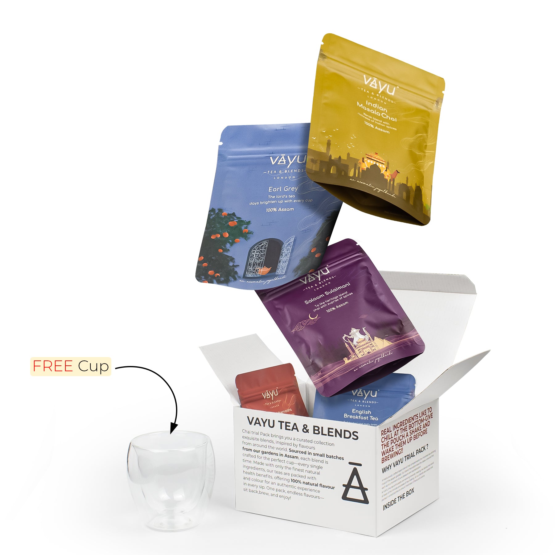 Vayu’s Trial Pack (Loose Tea)