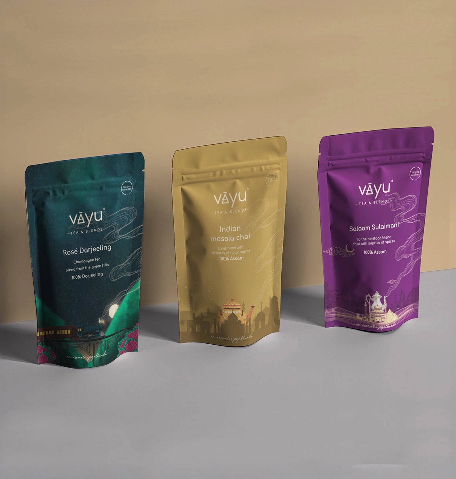 Vayu's Asia Tour (Combo Pack, Loose Tea)