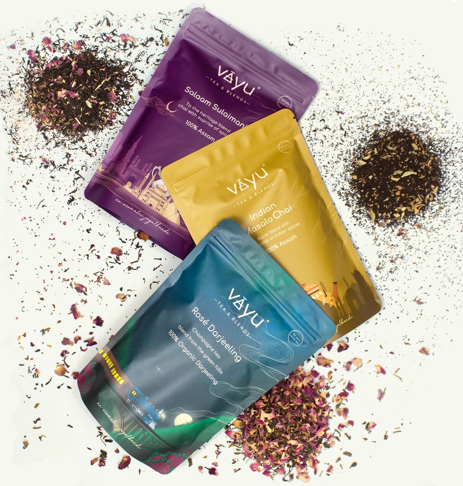 Vayu's Asia Tour (Combo Pack, Loose Tea)