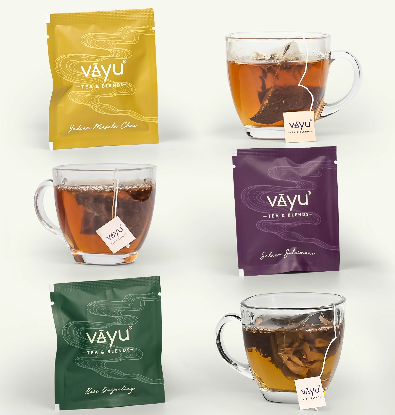 Vayu's Asia Tour (Combo Pack, Tea Bags)