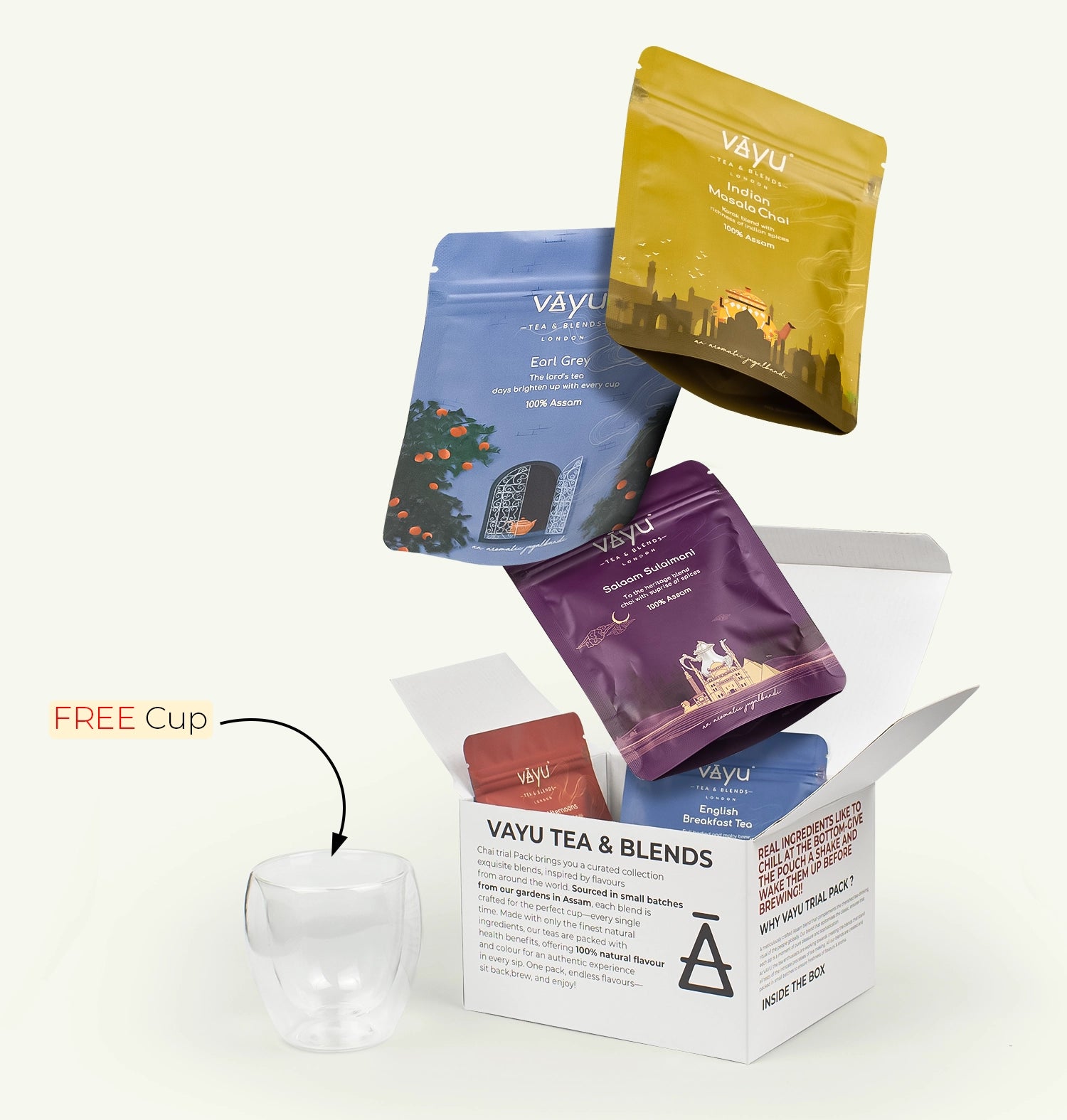 Vayu’s Trial Pack (Loose Tea)