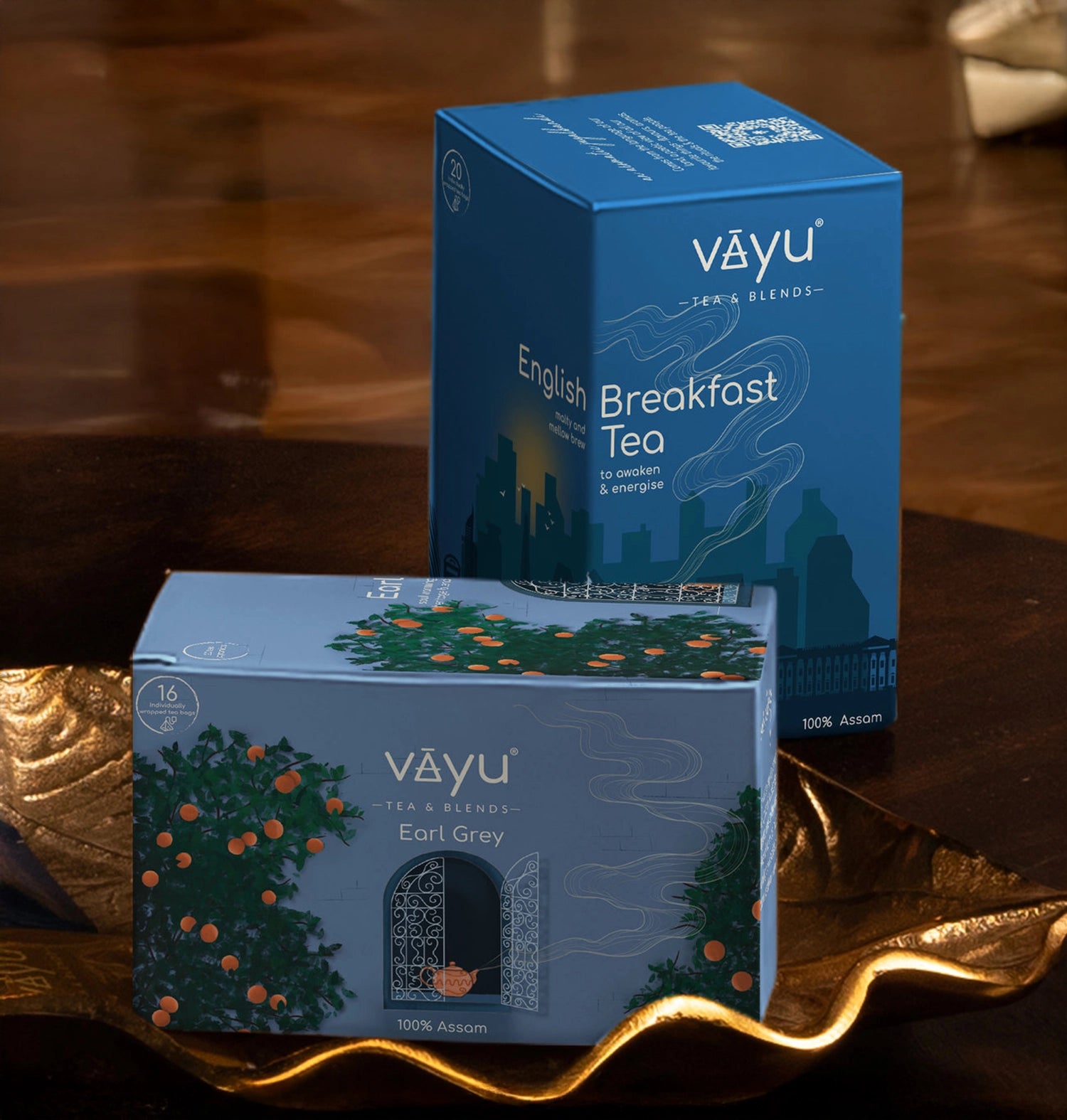 Vayu's UK Popular (Combo Pack, Tea Bags)