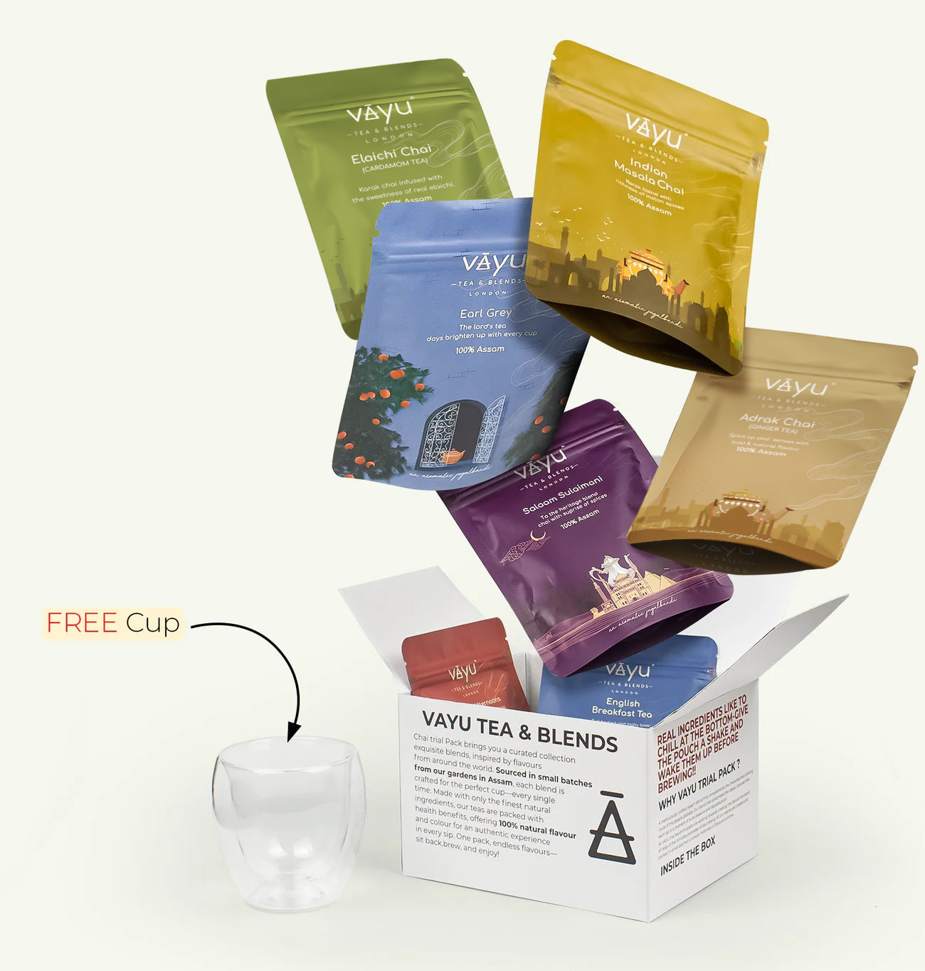 Vayu’s Assam Tea Trial Pack (Loose Tea)