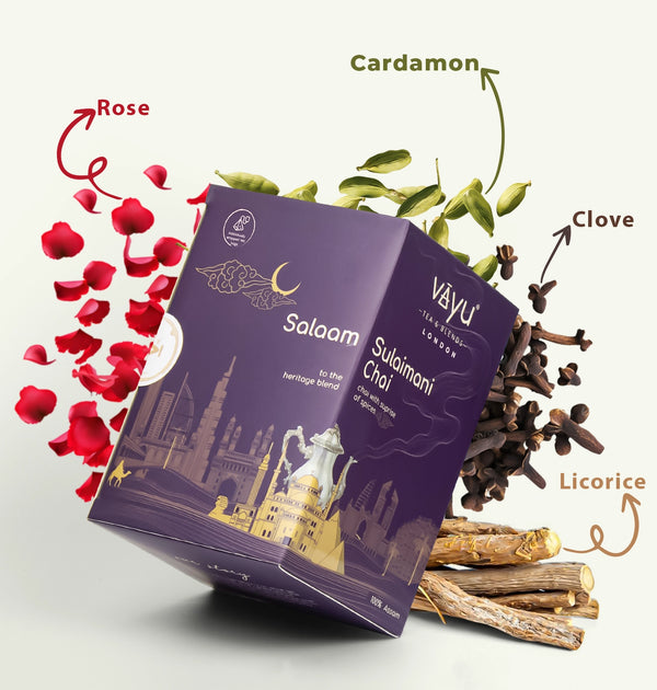 Salaam Sulaimani Chai (Cardamom, Clove, Liquorice & Rose)